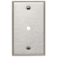 LEVITON Leviton 84013 1-Gang .312 Inch Hole Device Telephone/Cable Wallplate Standard Size 84013