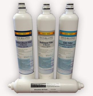 FRANKLIN WATER TREATMENT ROQC-B CARTRIDGE WATER FILTERS