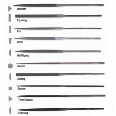 CRESCENT NICHOLSON 37228 NEEDLE FILES
