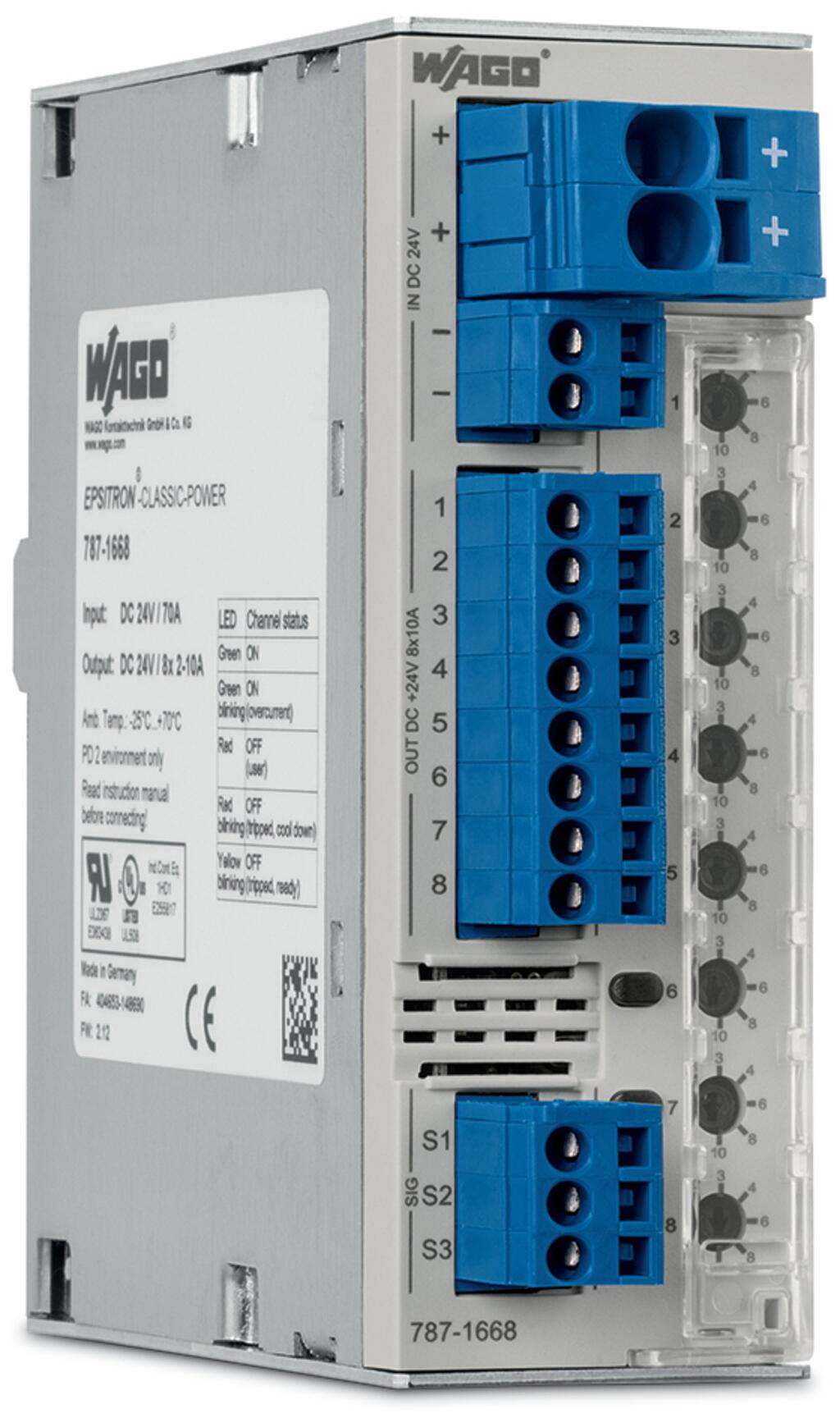WAGO 787-1668 CIRCUIT BREAKERS