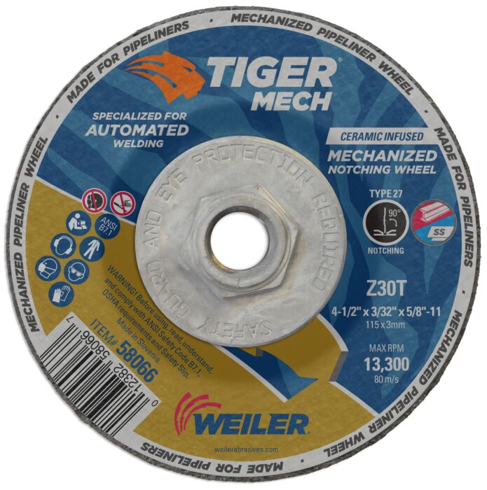 WEILER 58066 GRINDING & CUT OFF WHEELS