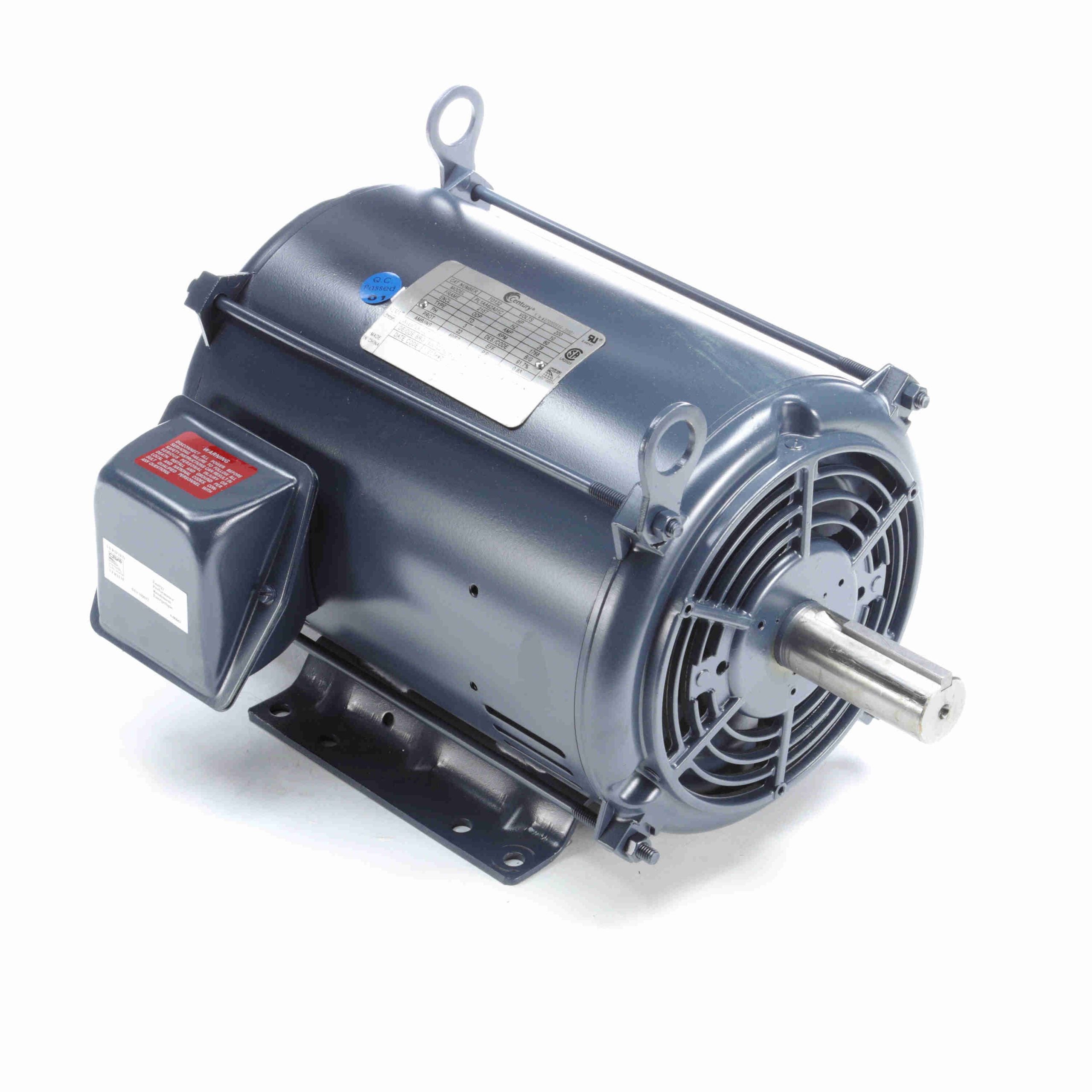 CENTURY MOTORS TO133-CL VARIABLE SPEED MOTORS