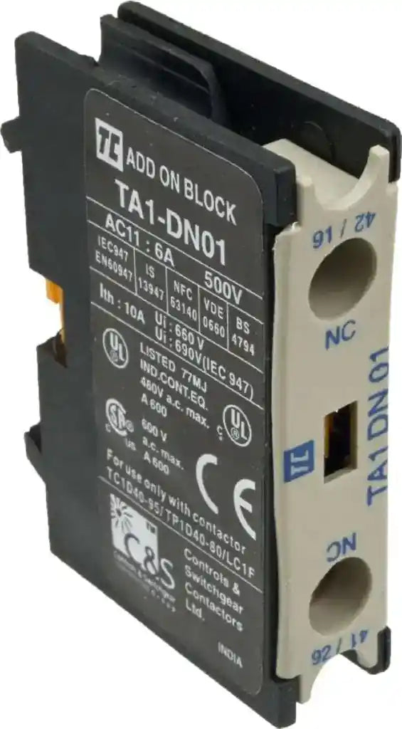 ICM CONTROLS TA1DN01-CL BREAKERS, CONTACTORS & DISCONNECTS