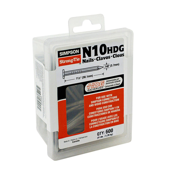 SIMPSON N10D5HDG FASTENERS