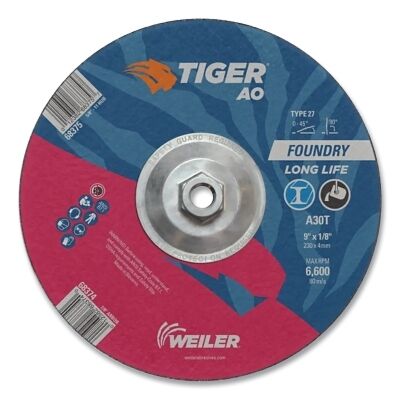 TIGER 68375 GRINDING & CUT OFF WHEELS