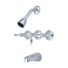 CENTRAL BRASS 80868-L3BN BATH & KITCHEN FAUCETS