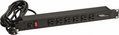 WIREMOLD Wiremold J60B2B Power Outlet Strip 6 Outlet Rack Mount