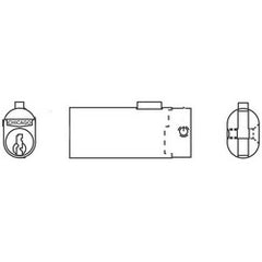 CHICAGO LOCK C5002LPKA1X03 LOCKS AND CABLES