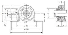 FAFNIR LRPB13/16 AIR CLEANER REPLACEMENT PARTS