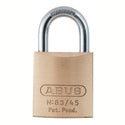 ABUS SECURITY LOCKS 83/45-1000S283688 Security Padlock with Russwin D1-D4 Keyway and Brass