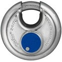 ABUS 24IB/70KA0198 Security Padlock, Diskus, Keyed Alike, 2-3/4 Diameter, 25/64 Shackle Diameter, With 0198 Key