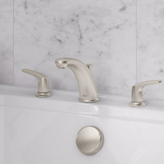American Standard T075920295 Colony PRO Bathtub Faucet Trim With Lever Handles for Flash Rough-In Valve in Brushed Nickel