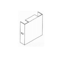 Austin AB-44EP 4x4 End Cap N1 Galvanized Wireway Fitting