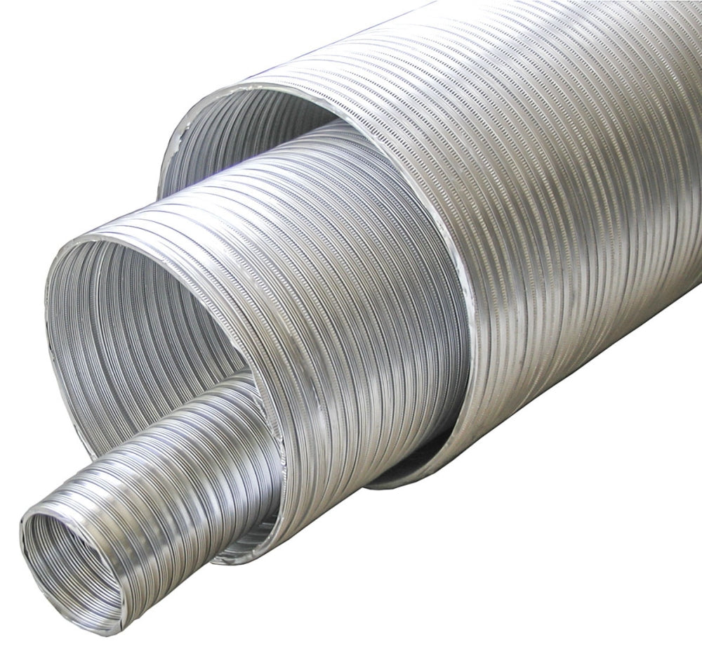 BUILDERS BEST Builder's Best 110807 8' x 7, 5000 FPM Non-Insulated Class 0 Compressed Plain End Air Duct