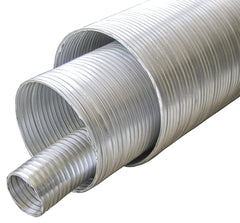 BUILDERS BEST Builder's Best 110807 8' x 7, 5000 FPM Non-Insulated Class 0 Compressed Plain End Air Duct