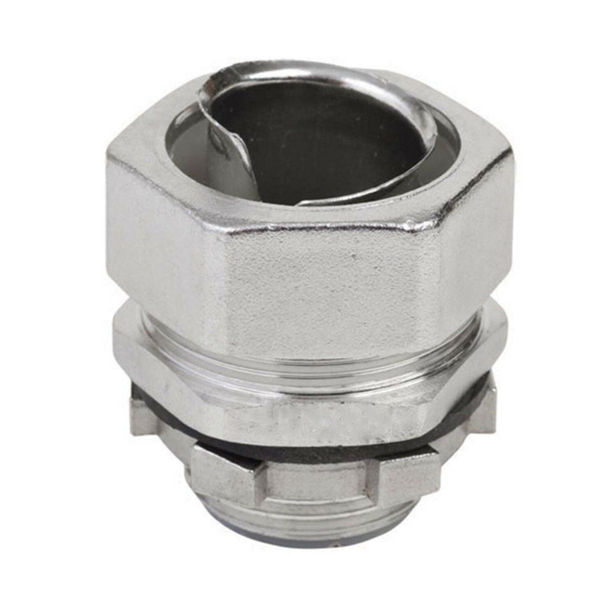 CALBRITE Calbrite S60700FCS0 Stainless Steel Flexible Conduit Connector Male Straight 3/4