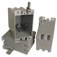 CANTEX Cantex EZ21SO 1-Gang Old Work Residential Box 3 Inch x 2-1/4 Inch x 3-5/8 Inch 21-Cubic-Inch EZ Box