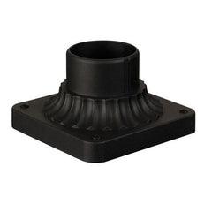 CRAFTMADE Craftmade Z200-05 Signature Tapered Transitional Post Base, 21.25 in H x 5.88 in W, Aluminum