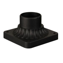 CRAFTMADE Craftmade Z200-05 Signature Tapered Transitional Post Base, 21.25 in H x 5.88 in W, Aluminum