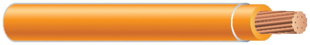 DIVERSITECH Southwire 58019605 THHN #12 Stranded Copper ORANGE Wire 2000FT SIMpull CoilPAK