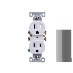 DiversiTech 625-270W 15 Amp 125V in White Receptacle