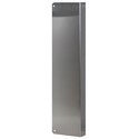 DON-JO MFG INC 20B-S-CW Door Lock Wrap Around Plate Blank 5 Width x 20 Height 2-3/4 Backset 1-3/4 Door 22 Gauge Stainless Steel