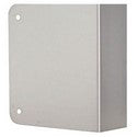 DON-JO MFG INC 80-PB-CW Door Lock Wrap Around Plate, Blank, 4-1/4 Width x 4-1/2 Height, 1-3/4 Door, 22 Gauge