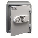 GARDALL MS129-G-E Fire Safe, Electronic Lock, Microwave, Vertical 1 Hour Fire Safe Label, 13-1/2 Width x 15-1/4 Depth x 16-3/4 Height