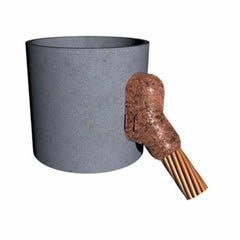 Harger VA2SV1.5X4B Harger Lightning & Grounding Lightning & Grounding 2 AWG 1-1/2 to 4 Inch Cable to Steel Surface Mold