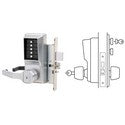 KABA KABA L8148C-26D-41 Mechanical Pushbutton Lock Mortise Left Hand LFIC Corbin Russwin 6-Pin Combination Entry/Key Override/Passage/Lockout/Deadbolt