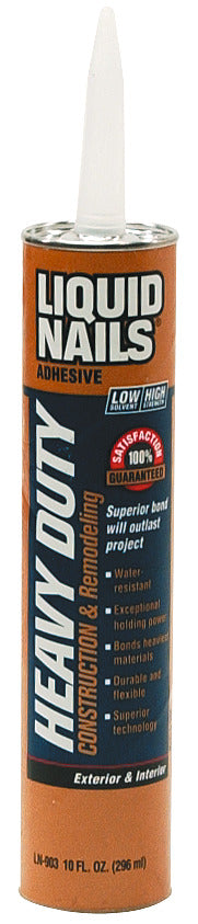 LIQUID NAILS LN903AHE90324TNO80 ADHESIVES, SEALANTS AND TAPES