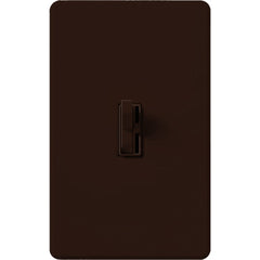 LUTRON Lutron AY-600P-BR Toggle Dimmer Switch 600W 1 Pole Brown