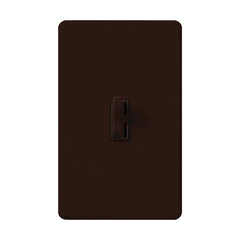 LUTRON Lutron AY-600P-BR Toggle Dimmer Switch 600W 1 Pole Brown