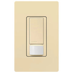 MAESTRO Lutron MS-OPS5M-IV 600 W 120 VAC 1-Pole/3-Way Ivory Wall Box Occupancy/Vacancy Sensor Switch