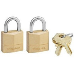 MASTER LOCK Master Lock 120T Padlock, Keyed Alike, 3-Pin Cylinder, 3/4 Width, 7/16 Shackle Clearance