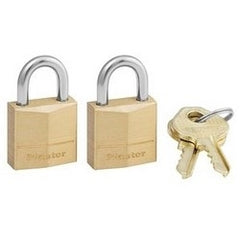 MASTER LOCK Master Lock 120T Padlock, Keyed Alike, 3-Pin Cylinder, 3/4 Width, 7/16 Shackle Clearance