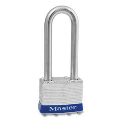 Master Lock 1UPLJ Tumbler Padlock Not Keyed 4-Pin Cylinder 1-3/4 Width 2-1/2 Shackle Clearance