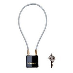 Master Lock 99DSPT Cable Gun Lock Keyed Different 14 Chain Length