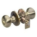 Master Lock BC0105KA4 Door Lock, Keyed Alike, Biscuit Knob, Adjustable Backset, BC0105KA4