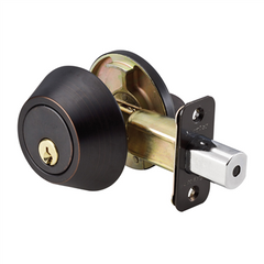 Master Lock DS0612PKA4S Door Deadbolt SC1 Single Cylinder 4-Way Adjustable Backset