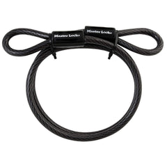 MASTER LOCK Master Lock 85DPF Looped End Cable 4' Length 3/8 Diameter