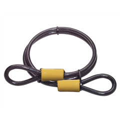 MASTER LOCK Master Lock 85DPF Looped End Cable 4' Length 3/8 Diameter