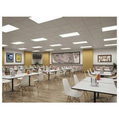 METALUX Metalux 22FP3250C FP Series LED Recessed Flat Panel 120/277V 29W 5000K 80 CRI 3200 lm White Frosted Lens 2 L x 2 W ft.