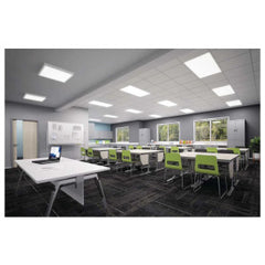 METALUX Metalux 22FP3250C FP Series LED Recessed Flat Panel 120/277V 29W 5000K 80 CRI 3200 lm White Frosted Lens 2 L x 2 W ft.