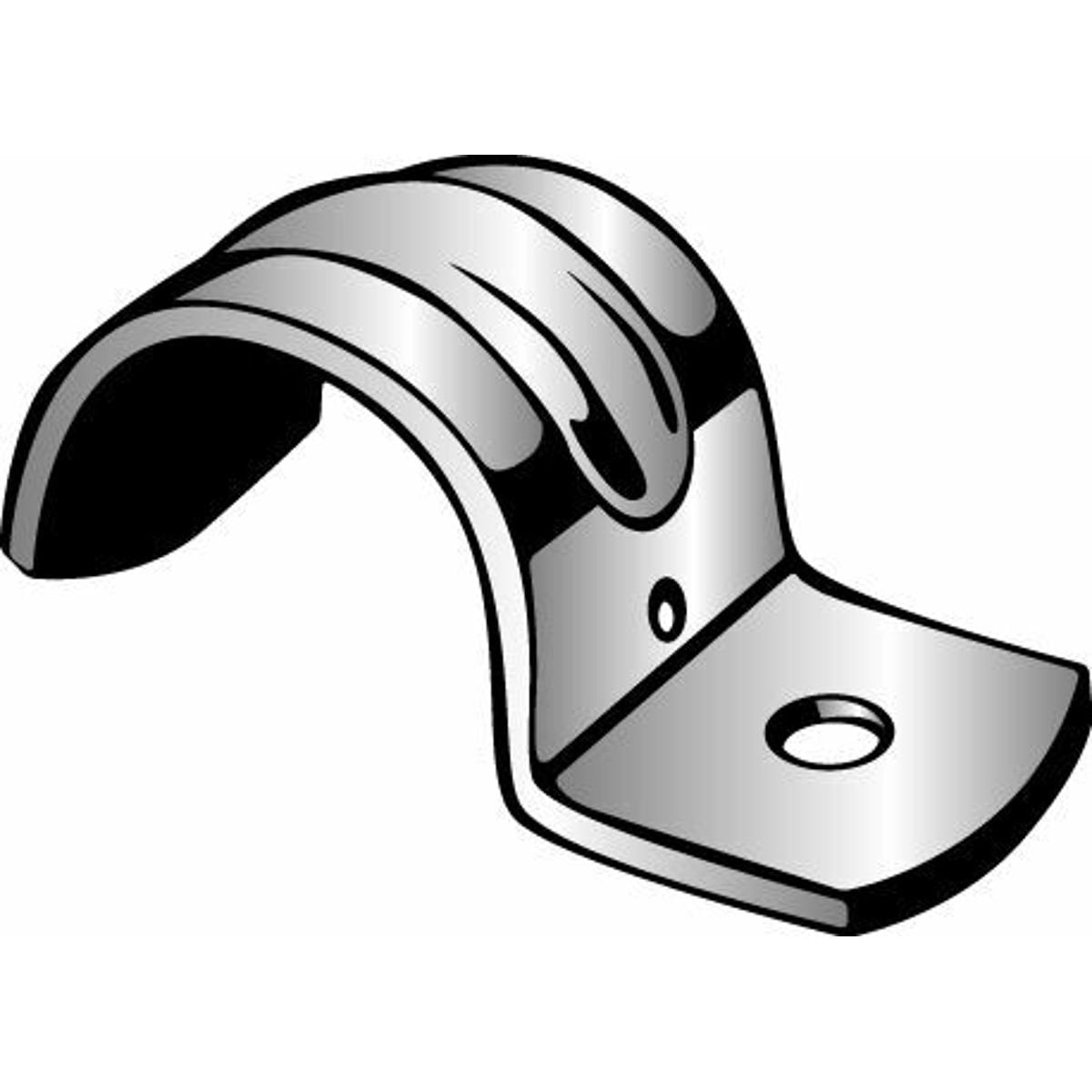 MINERALLAC Minerallac MED50SS Jiffy Clip Medium Duty 3/4 Rigid/IMC Conduit Strap