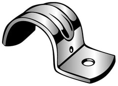MINERALLAC Minerallac MED40SS 1/2 Rigid/RMC Conduit Jiffy Clip Medium Duty 1-Hole Strap