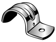 MINERALLAC Minerallac MED40SS 1/2 Rigid/RMC Conduit Jiffy Clip Medium Duty 1-Hole Strap