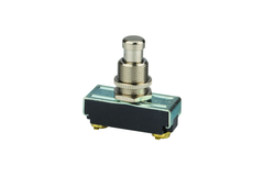 NSI Industries 76070PS Nickel Screw Connection SPST N.O. Pushbutton Switch 15A
