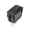NSI Industries 77140RQ On-Off SPST No-Light Black QuikConnect Rocker Switch