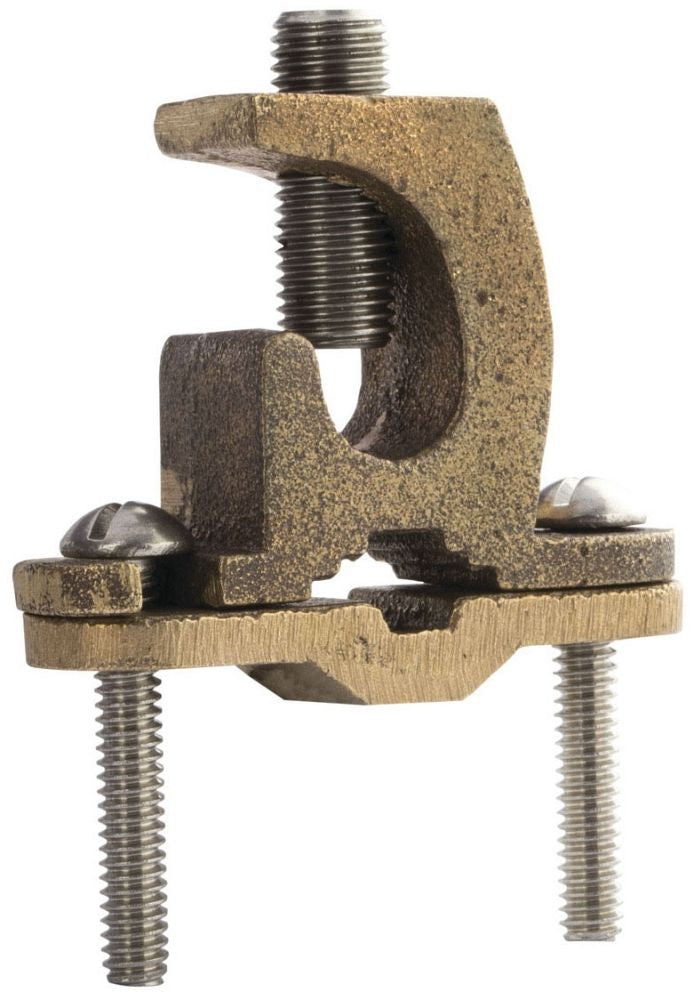 NSI INDUSTRIES NSI Industries GLC-140DB Heavy Duty Direct Burial Ground Clamp with Lay-in 8 to 4/0 AWG